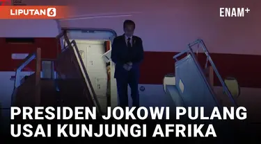 Presiden Jokowi Kembali ke Indonesia Selepas Kunjungi Empat Negara di Afrika