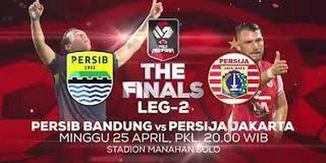VIDEO: Saksikan Kemeriahan The Finals Piala Menpora 2021 Jelang Leg 2 Persib Vs Persija hanya di Indosiar dan Vidio