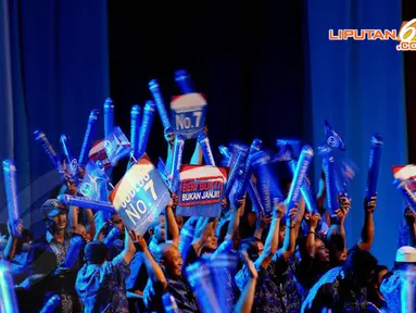 [FOTO] SBY Beberkan Hasil Kerja di Depan Kader Demokrat