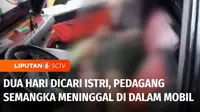 Dicari sang istri karena dua hari tak pulang, seorang pedagang semangka ditemukan meninggal dunia di dalam mobil bak terbuka di Padang, Sumatra Barat.