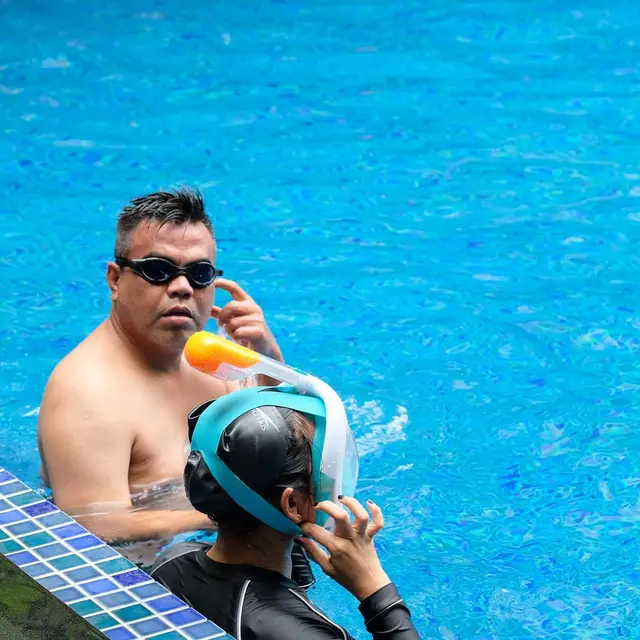 6 Momen Abdel Achrian saat Berolahraga, Tak Hanya Main Pingpong