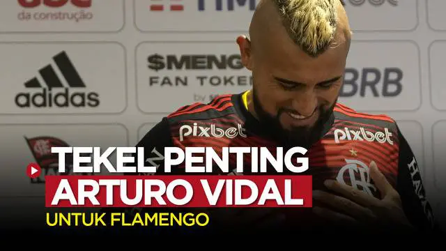 Berita video momen eks pemain Juventus dan Inter Milan, Arturo Vidal, melakukan tekel yang membantu klub barunya meraih kemenangan pada 24 Juli 2022.