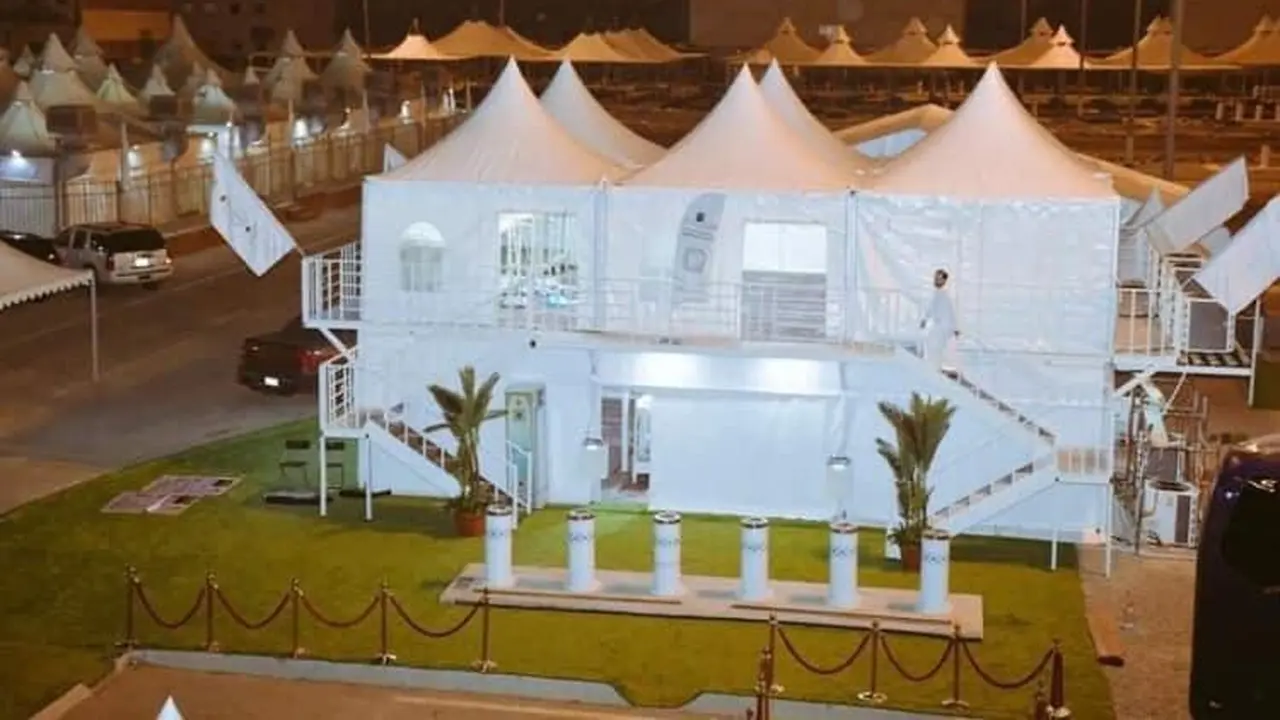 Pemerintah Arab Saudi tengah mengkaji penggunaan tenda bertingkat di Mina bagi para jemaah haji. Istimewa