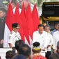 Presiden Joko Widodo tiba di Bandara APT Pranoto Samarinda dan disambut oleh Pj Gubernur Kaltim Akmal Malik, Rabu (28/2/2024).