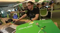 Kompetisi ini diselenggarakan GO-JEK untuk mendorong para programmer dan developer Indonesia membuat solusi permasalahan sehari-hari berupa karya teknologi berbasis open source seperti aplikasi, tools, API atau library. (Liputan6.com)
