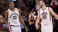 DeMar DeRozan dan Gordon Hayward, Senin (16/1/2017), dinobatkan sebagai Pemain Terbaik NBA Wilayah Barat dan Timur Pekan Ini. 