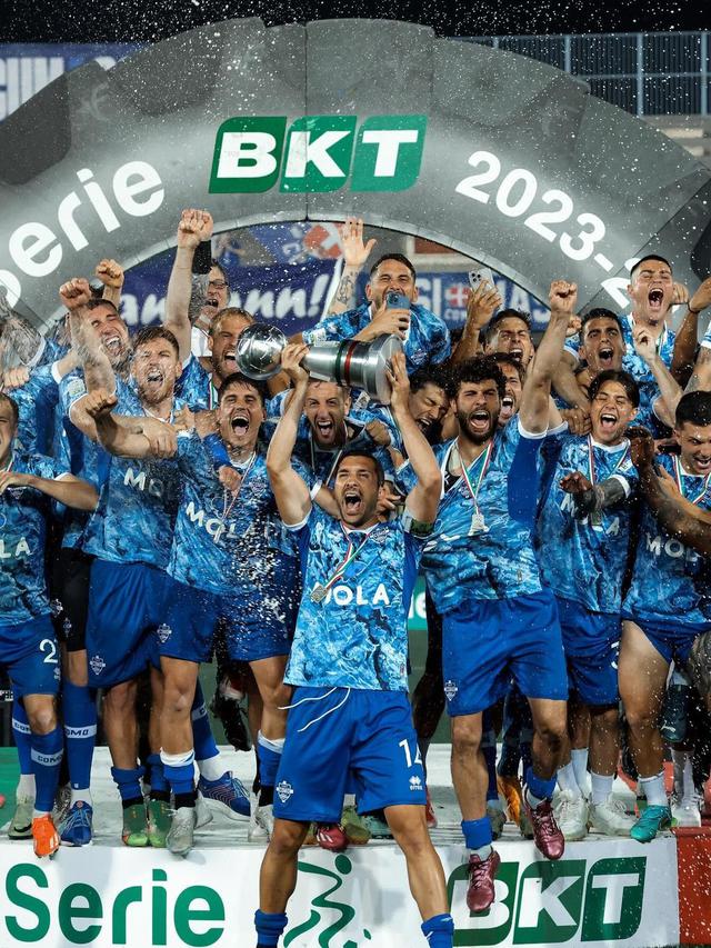 FOTO Como 1907 promosi ke Serie A 2024/2025