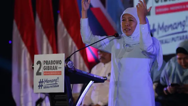 Dewan Pengarah dan Juru Kampanye Nasional (Jurkamnas) Tim Kampanye Nasional (TKN) Prabowo-Gibran Khofifah Indar Parawansa