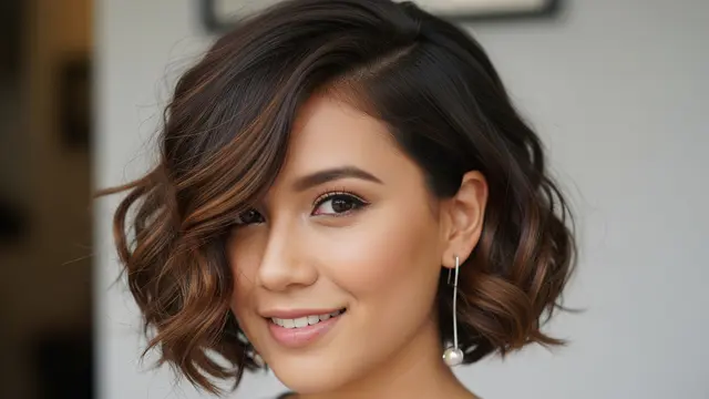 Model Rambut Wanita Pendek Curly