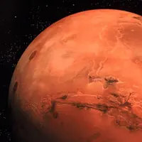 Google doodle hari ini, Selasa (29/9) bertemakan penemuan air di Mars oleh NASA.