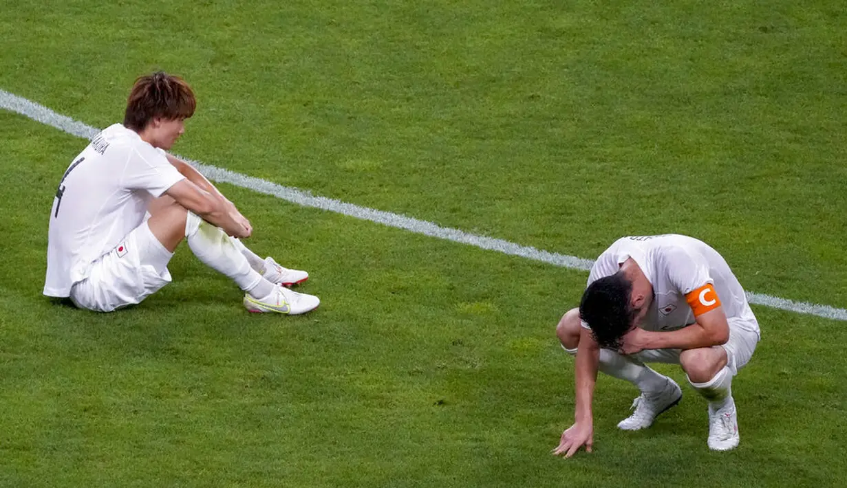 Tiga gol El Tri julukan Timnas Meksiko dicetak oleh Francisco Cordova  pada menit 13, Johan Vasquez 22, dan Ernesto Vega 58. (Foto: AP/Gregorio Borgia)