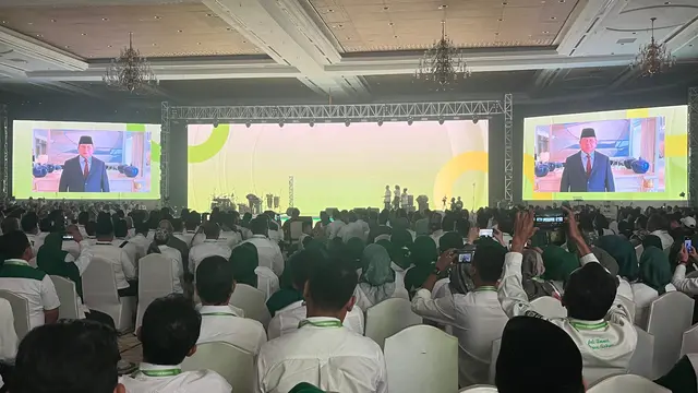 Absen, Prabowo Ucapkah Selamat Harlah ke-26 PKB Lewat Video