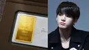 Jungkook BTS pernah mendapatkan hadiah berupa emas 50 gram. Tentu ini bukan hadiah yang murah. (Foto: koreaboo.com)