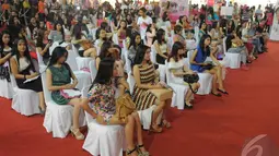 Ratusan wanita cantik dari Makassar mengikuti audisi Miss Celebrity 2014, Makassar (8/9/2014)   (Liputan6.com/Herman Zakharia)