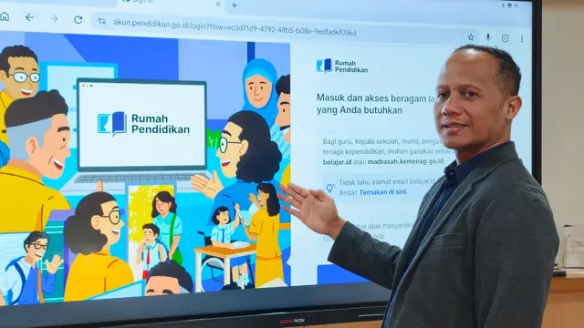 Kepala Pusat Data dan Teknologi Informasi Kemendikdasmen, Wibowo Mukti. Credit: Kemendikdasmen