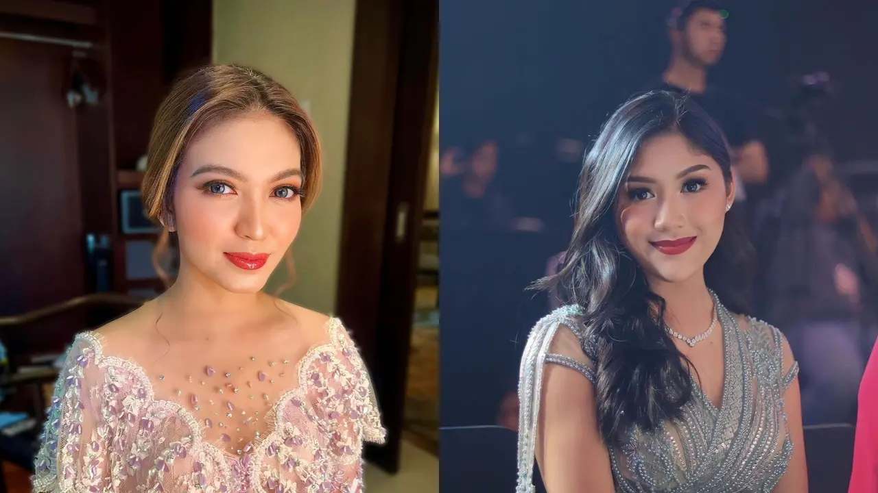 Adu Gaya Glamor Selvi Ananda dan Erina Gudono dalam Balutan Gaun Semi Transparan