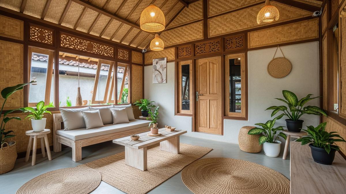 8 Desain Rumah Kampung Kecil Tapi Nyaman dan Tidak Panas Tanpa AC, Bentuknya Elegan