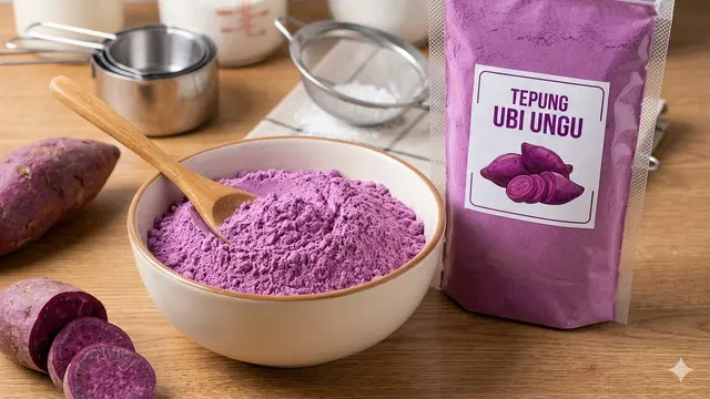 Cara Membuat Tepung Ubi Ungu Sendiri di Rumah
