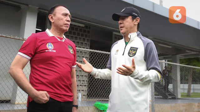 Latihan Timnas Indonesia U-20 untuk Piala Asia U-20 2023