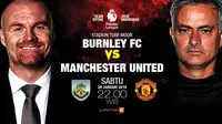 Burnley vs Manchester United (Liputan6.com/Abdillah)