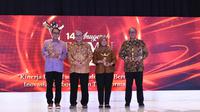 PT Jaminan Pembiayaan Askrindo Syariah (Askrindo Syariah) meraih 2 penghargaan untuk Perusahaan kategori Transformasi Organisasi Perusahaan Terbaik Anak Perusahaan BUMN dan Best CEO in Business Resilience Award untuk Kokok Alun Akbar selaku Direktur Utama Askrindo Syariah di ajang 14th Anugerah BUMN 2025 yang diselenggarakan oleh BUMN Track.