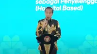 Presiden Joko Widodo (Jokowi) meresmikan peluncuran Program Pendidikan Dokter Spesialis (PPDS) yang Berbasis Rumah Sakit Pendidikan sebagai Penyelenggara Utama (RSPPU). (Foto: Tangkapan Layar Youtube Kemenkes)