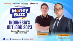 Live Streaming Money Buzz, Selasa, 10 Januari 2023 | Pukul: 10.00 WIB | Tema: INDONESIA'S OUTLOOK 2023 | Host: Host: Ignatius Hubert, Senior Research & Advisory, bmoney | Narasumber: Peter Sutedja, CFA, Vice President, Strategist - Equity Research CG...