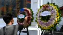 Tragedi yang juga mengguncang dunia tersebut kemudian diberi nama "Bom Bali I".(SONNY TUMBELAKA/AFP)