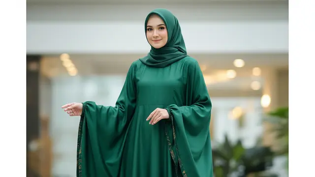 Gamis Jumbo Terbaik 2025 (Image by Gemini AI)