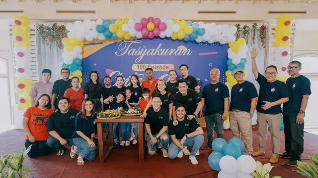 Sinetron Cinta Setelah Cinta gelar tasyakuran 100 episode (Foto: Instagram @bryanmckenziee)