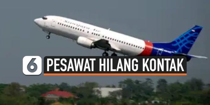 VIDEO: Pesawat Sriwijaya Air SJ182 Rute Jakarta-Pontianak Hilang Kontak