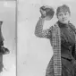 Jurnalis wanita bernama Nellie Bly yang keliling dunia sendirian selama 72 hari. (Library of Congress/Wikimedia Commons)