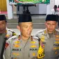 Kapolda Jawa Timur, Irjen Pol Imam Sugianto saat kunjungan di Mapolresta Malang Kota, Selasa, 2 April 2024 (Liputan6.com/Zainul Arifin)