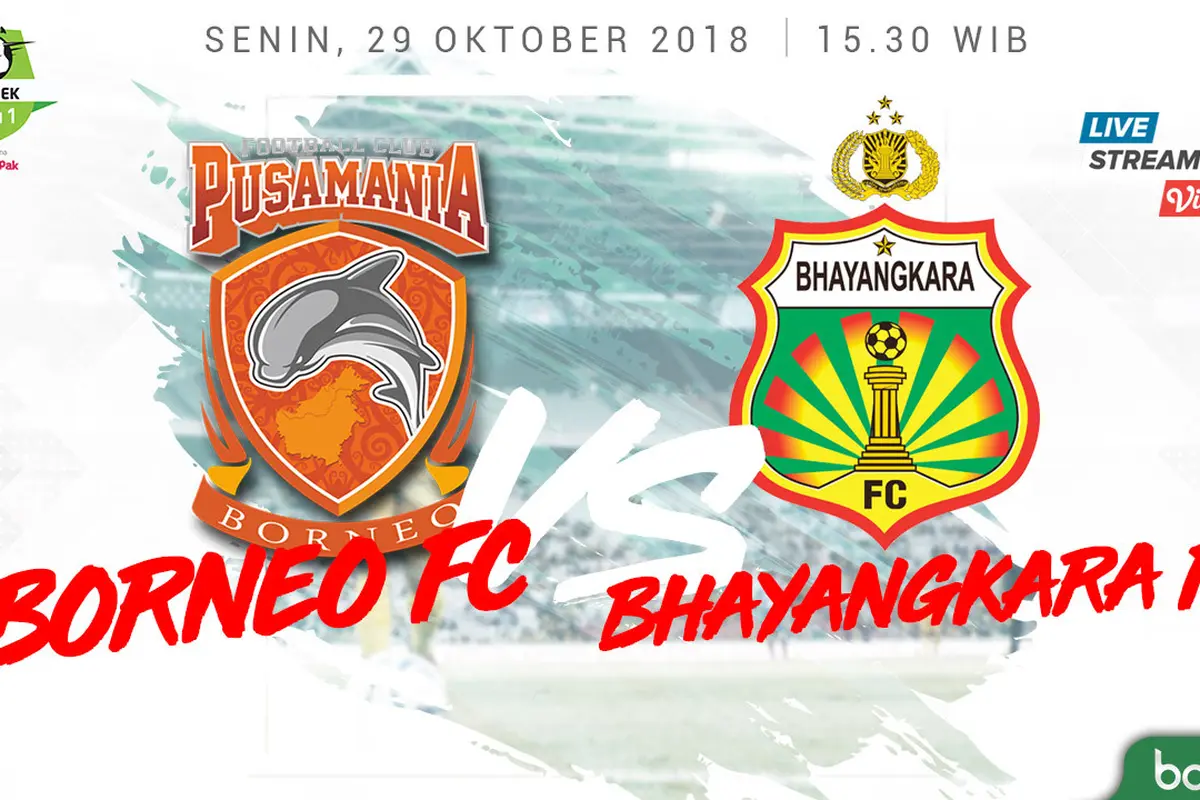 Pusamania Borneo FC Vs Bhayangkara FC