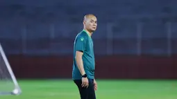 Timnas Indonesia U-17 memetik hasil kurang memuaskan di Grup A Piala AFF U-17 tahun ini. Dari dua pertandingan yang dijalani, pasukan Kurniawan Dwi Yulianto tersebut hanya memetik satu kemenangan dan sekali kalah. (Bola.com/M Iqbal Ichsan)