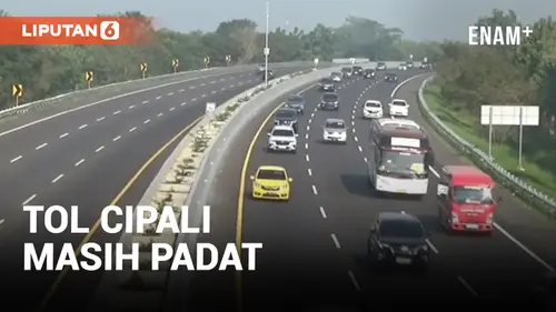 VIDEO: Tol Cipali H+1 Lebaran Masih Dipadati Pemudik