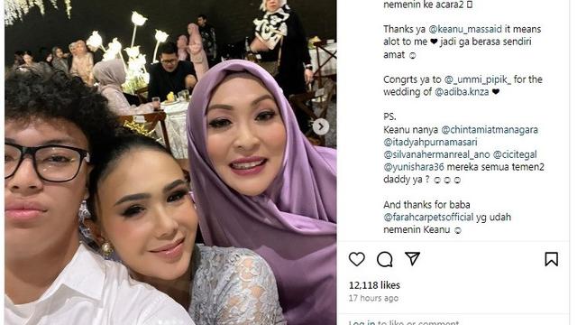 Instagram Angelina Sondakh (Sumber: Instagram/@angelinasondakh09)