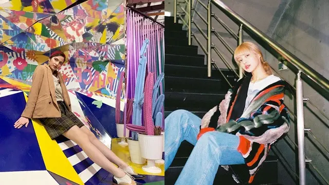 5 Potret Kemiripan Nia Ramadhani Dan Lisa BLACKPINK, Bak Pinang Dibelah Dua
