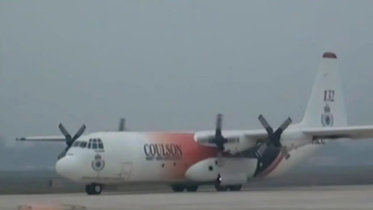 20151016-Pesawat Pemadaman-Palembang
