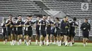 Timnas Indonesia kembali menggelar latihan. Latihan ini bagian persiapan menghadapi Jepang pada lanjutan putaran ketiga Kualifikasi Piala Dunia 2026 zona Asia Grup C. (Liputan6.com/Angga Yuniar)