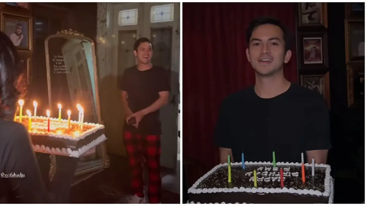 Momen Ulang Tahun Rizky Nazar ke-28, Didoakan Segera Menikah dengan Syifa  Hadju - Photo Liputan6.com