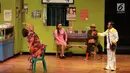 Suasana pementasan Indonesia Kita di Graha Bakti Budaya, Taman Ismail Marzuki, Jakarta, Jumat (20/4). Musik dangdut yang kerap dipandang sebelah mata oleh sebagian masyarakat tak membuat genre musik ini mati. (Liputan6.com/HO/Kayan Production/Anggoro Tri)