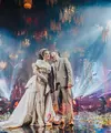 Momen ngunduh mantu Denny Caknan dan Bella Bonita. [Foto: Instagram/ ilp.lighting]
