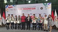 Kepulangan atlet pencak silat Indonesia dari Asian Youth Games 2025
