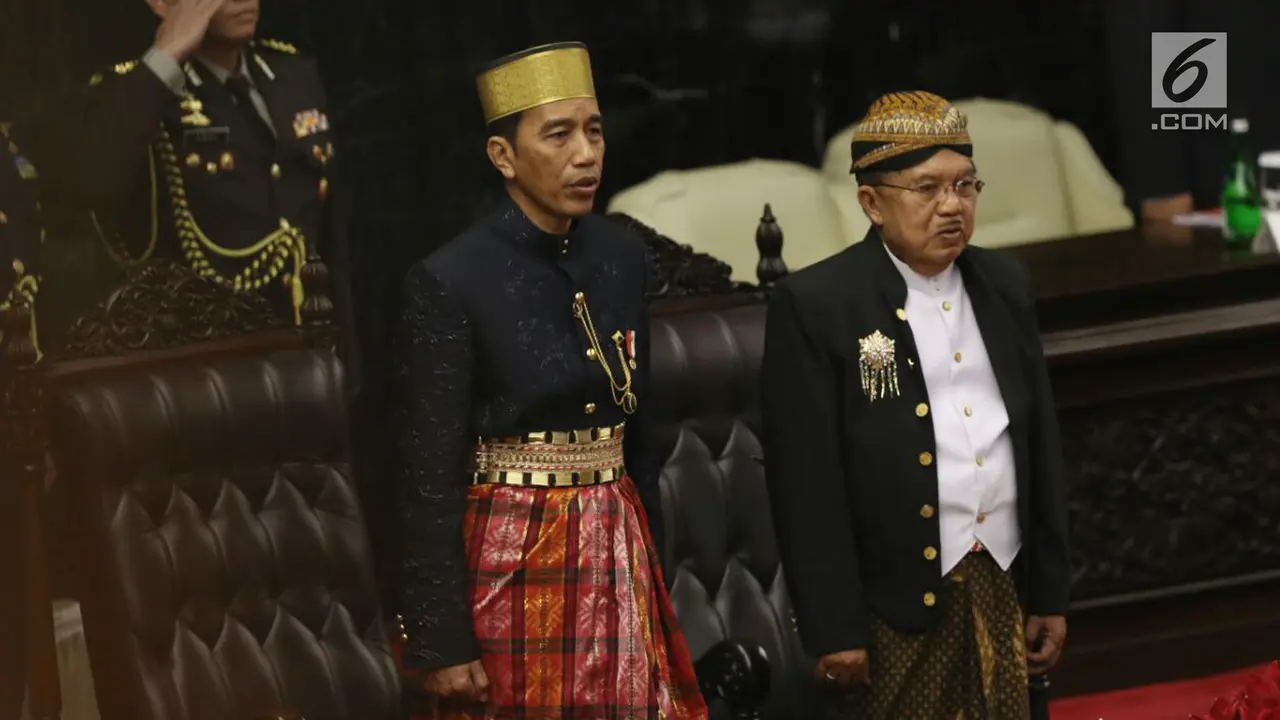 Pidato Presiden Jokowi Pada Sidang Tahunan MPR
