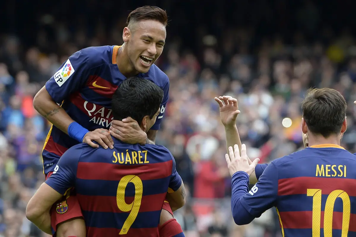 FOTO: Beragam Selebrasi Emosional Neymar bersama Barcelona