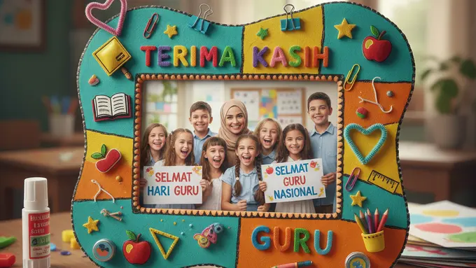 Kado Frame Foto untuk Hari Guru