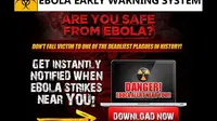 Telah muncul sebuah malware baru bernama 'Ebola Virus' yang dikabarkan telah menyerang banyak komputer.