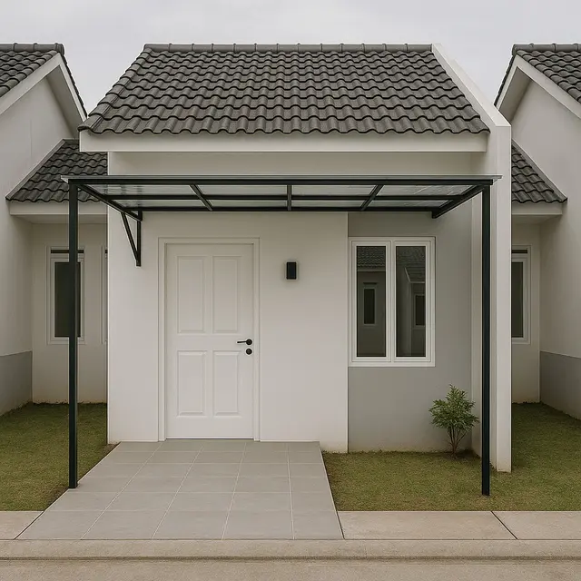 Rumah Tanpa Teras di Perumahan Subsidi, Tetap Nyaman dan Estetik