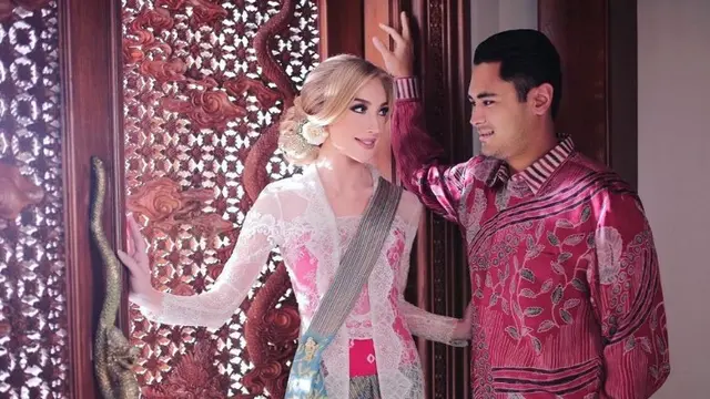 Panji Trihatmodjo dan Varsha Strauss (Instagram/varshaadhikumoro)